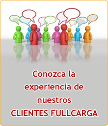 Conozca la experiencia de nuestros clientes Fullcarga