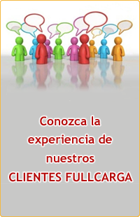 Conozca la experiencia de nuestros clientes Fullcarga
